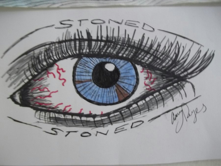 Drawing Of Stoned Eyes Pictures Of Weed Eyes Drawing Kidskunst Info