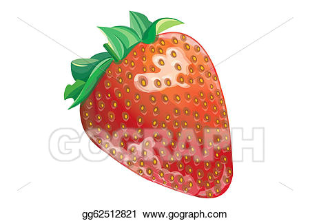 Drawing Of Strawberry Heart Drawings Strawberry Illustration Stock Illustration Gg62512821