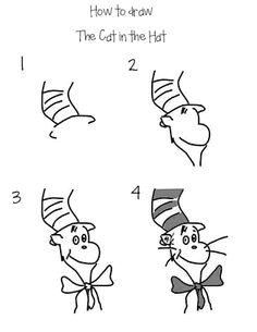 Drawing Of the Cat In the Hat 260 Best Kid S Drawing Ideas Images Art for Kids Learn to Draw