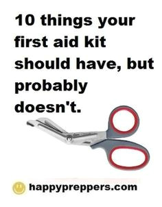 Drawing Of Things In First Aid Box 26 Best First Aid Kit Checklist Images Emergency Preparation