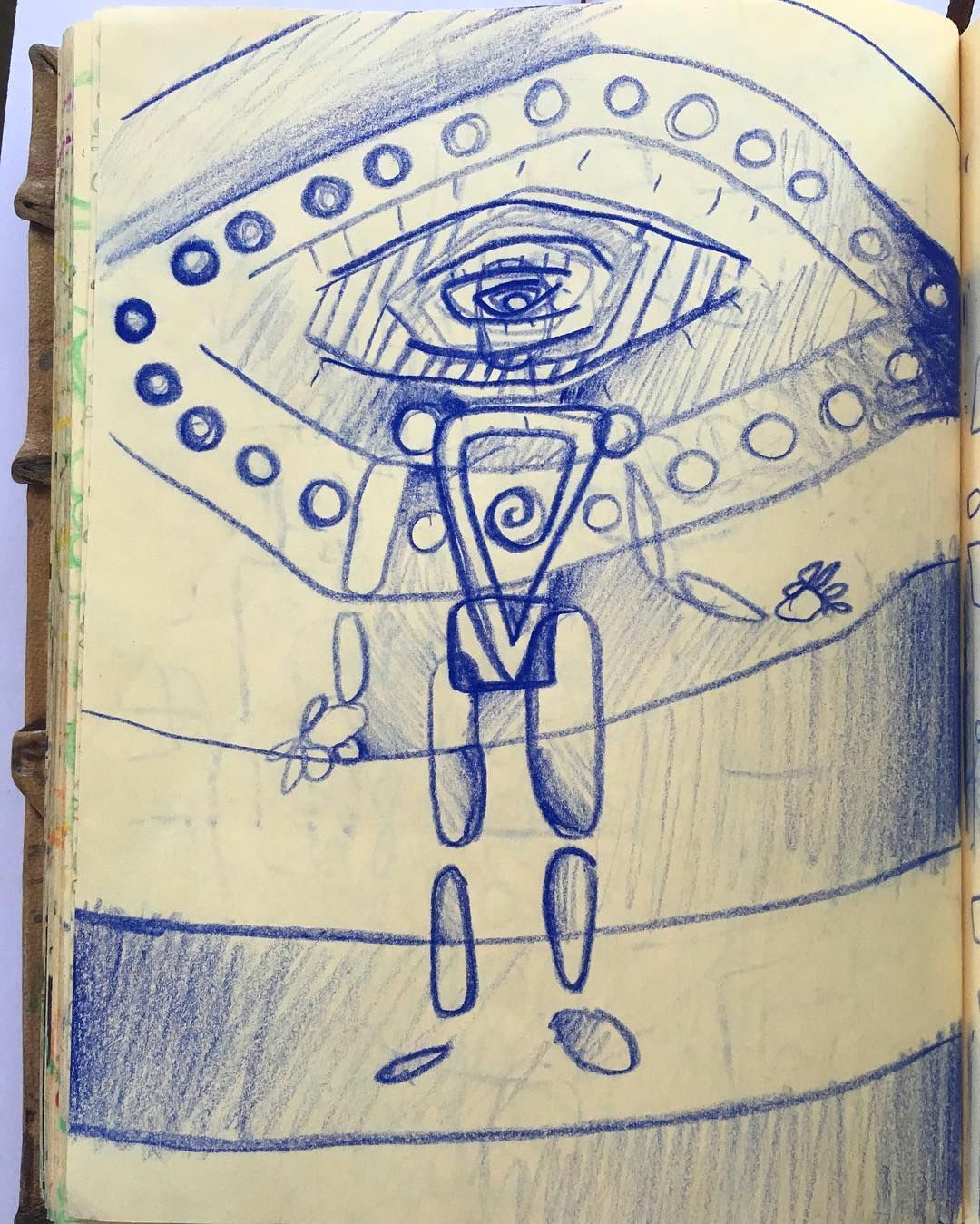 Drawing Of Third Eye Third Eye Man Xnz 2016 Pencil On Paper Nvnez 9twinkings Art