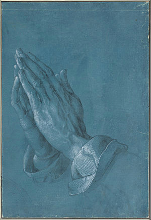 Drawing Of Two Hands Clasped together Praying Hands Durer Wikipedia