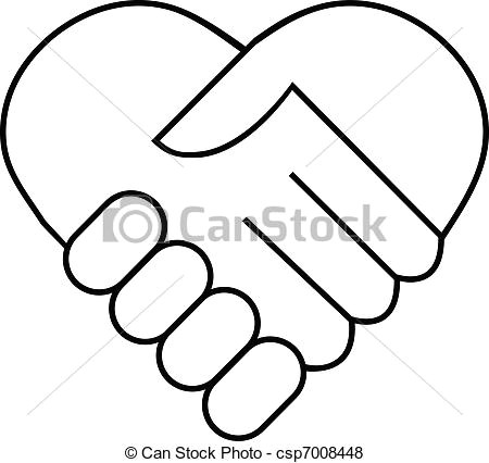 Drawing Of Two Hands Shaking Shake Clip Art Vector and Illustration 28 414 Shake Clipart Vector