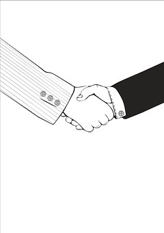 Drawing Of Two Hands Shaking Shaking Hands Images A Pixabay A Download Free Pictures