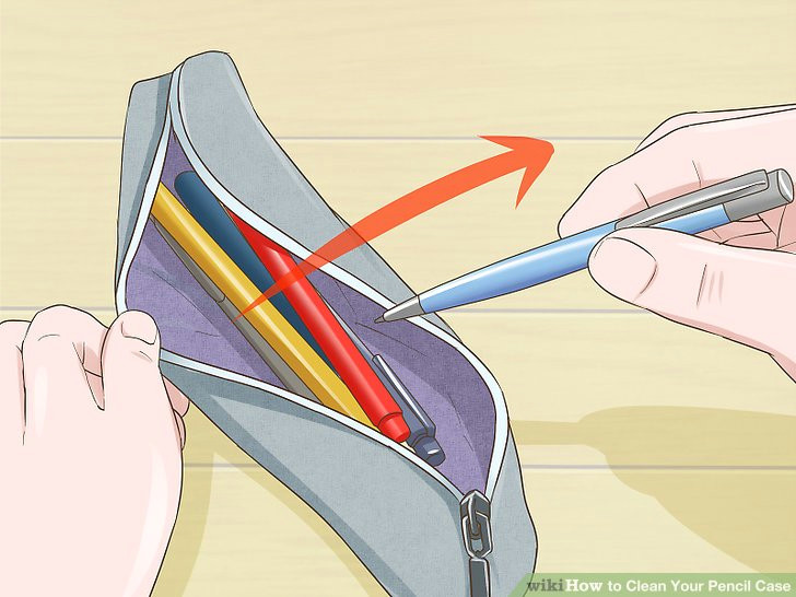 Drawing Of Washing Your Hands 6 Ways to Clean Your Pencil Case Wikihow