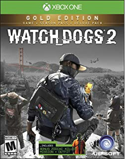 Drawing Of Watch Dogs 2 Amazon Com Watch Dogs 2 Gold Edition Includes Extra Content