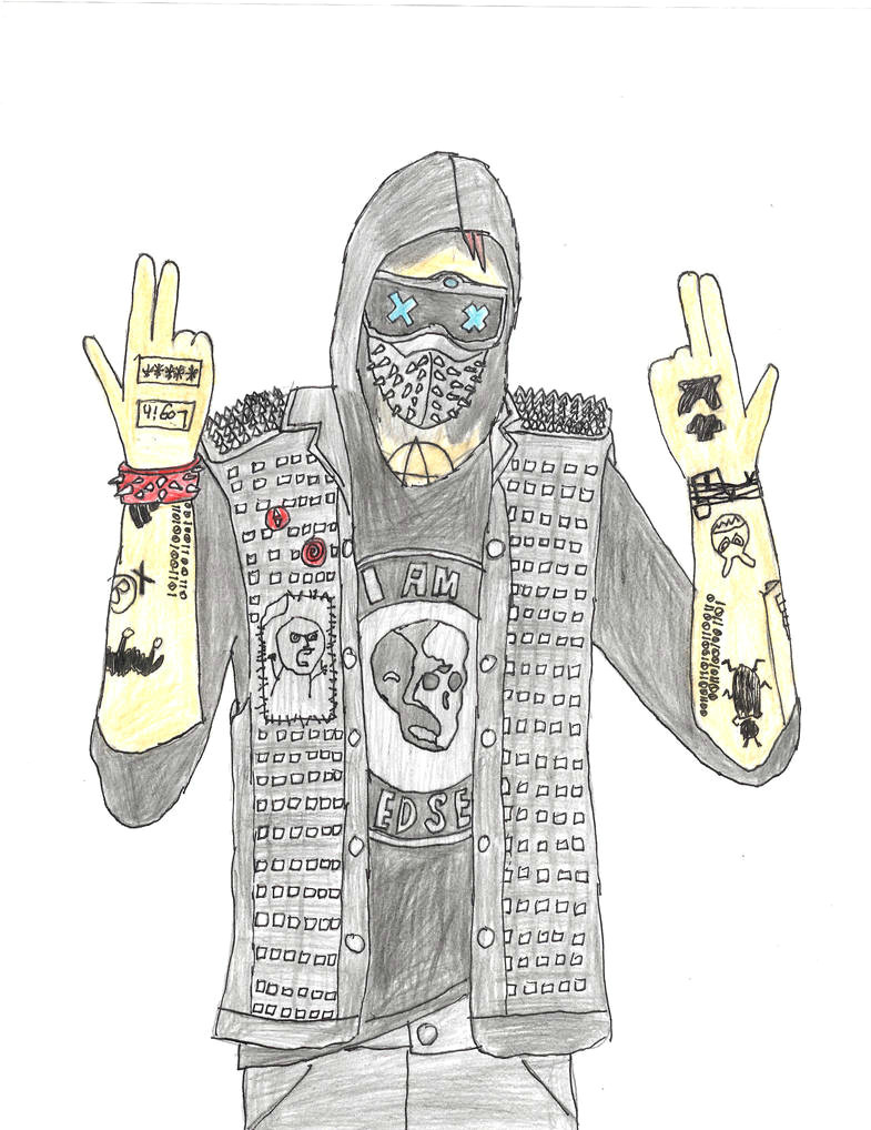 Drawing Of Watch Dogs 2 Watch Dogs 2 Character Wrench by Zhunter4618 On Deviantart
