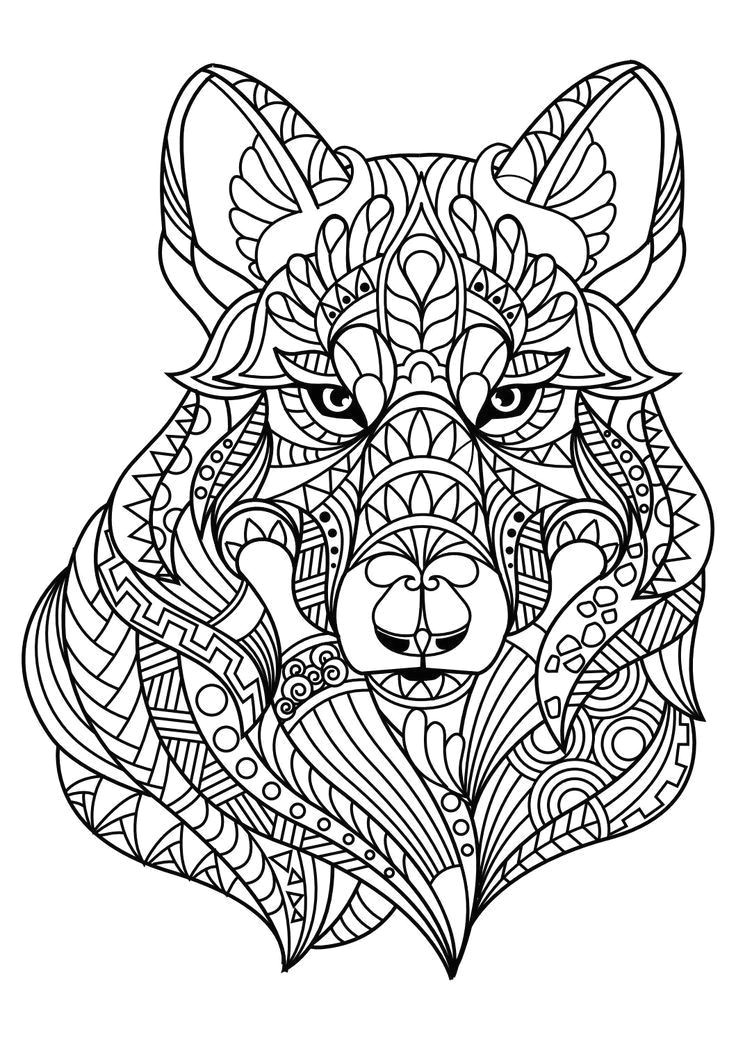 Drawing Of Wolf Black and White Fresh Black and White Wolf Coloring Pages Nicho Me