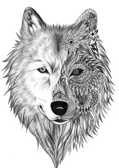 Drawing Of Wolf Facing forward 40 Best Wolf Tattoo Flash Vintage Images Ink Wolf Tattoos Anchors