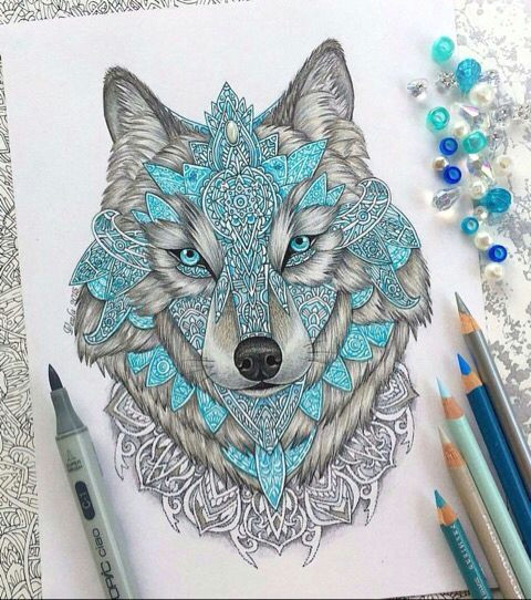 Drawing Of Wolf Facing forward Husky Drawing Siberian Husky Tatto