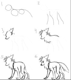 Drawing Of Wolf Step by Step 217 Best Cartoon Wolf Images Animal Drawings Sketches Of Animals