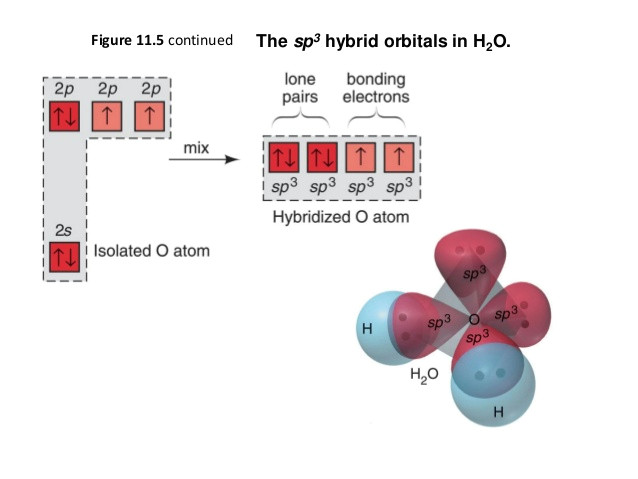 Drawing P orbitals Chemical Bonding Of H2o Wikipedia