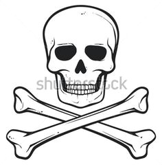 Drawing Pirate Skull and Crossbones 66 Best Skull and Crossbones Crossed Swords Images Pirate Banner