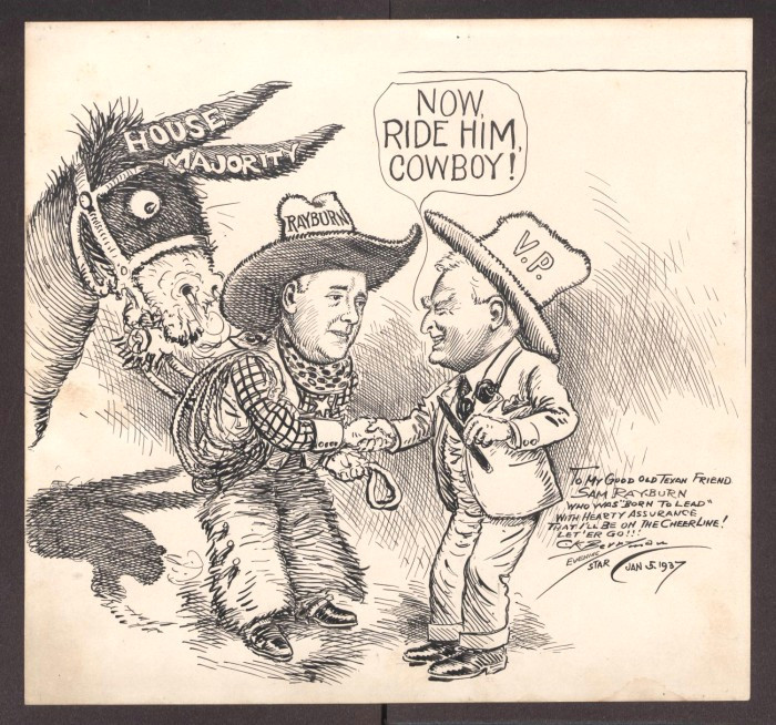 Drawing Political Cartoons Lesson Plan Political Cartoon by Clifford Berryman Depicting Sam Rayburn and