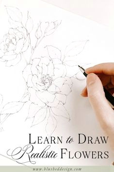 Drawing Quickly 110 Best Floral Illustrations Watercolor Flowers Flower Drawings