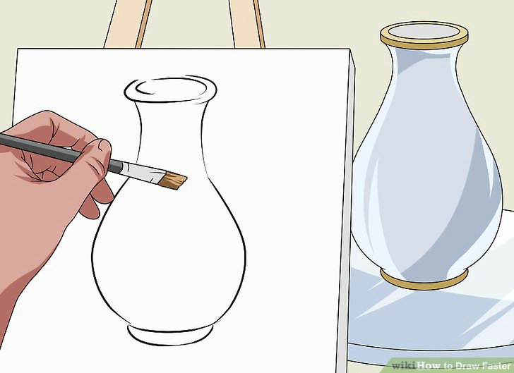 Drawing Quickly How to Draw Faster 6 Steps with Pictures Wikihow