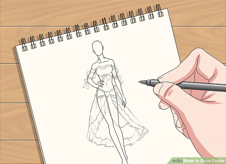 Drawing Quickly How to Draw Faster 6 Steps with Pictures Wikihow