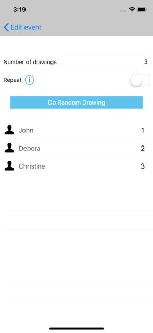 Drawing Randomizer Rollcall and Random Drawing On the App Store