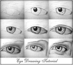 Drawing Realistic Eyes Tutorial 108 Best Eyes Images Drawing Techniques Drawing Faces Sketches