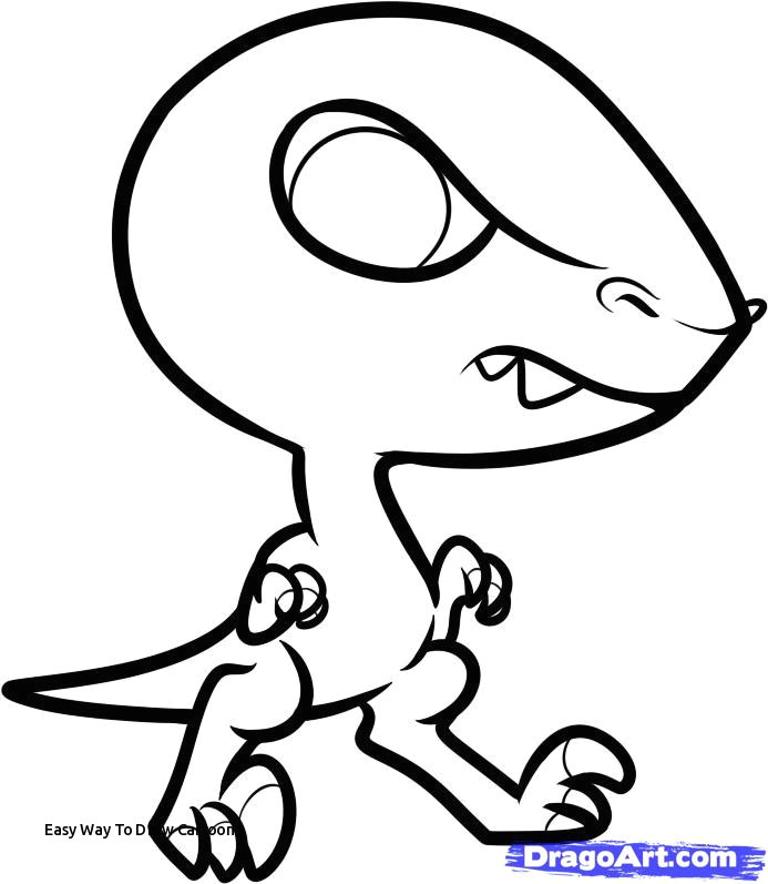 Drawing Related Cartoons Easy Way to Draw Cartoons Dinosaur Drawing Cartoon at Getdrawings