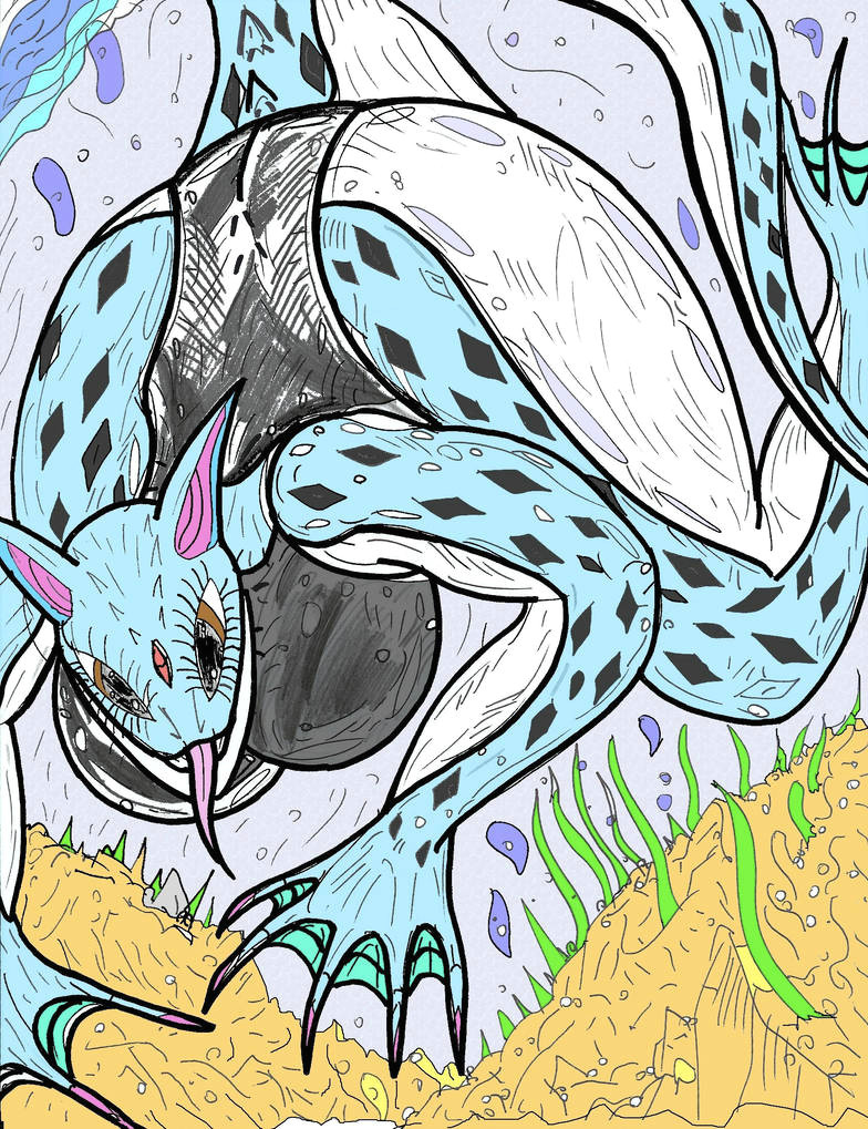 Drawing Reptile Eyes Aqua Fissurer Aquatic Reptilian by Skyrifter On Deviantart
