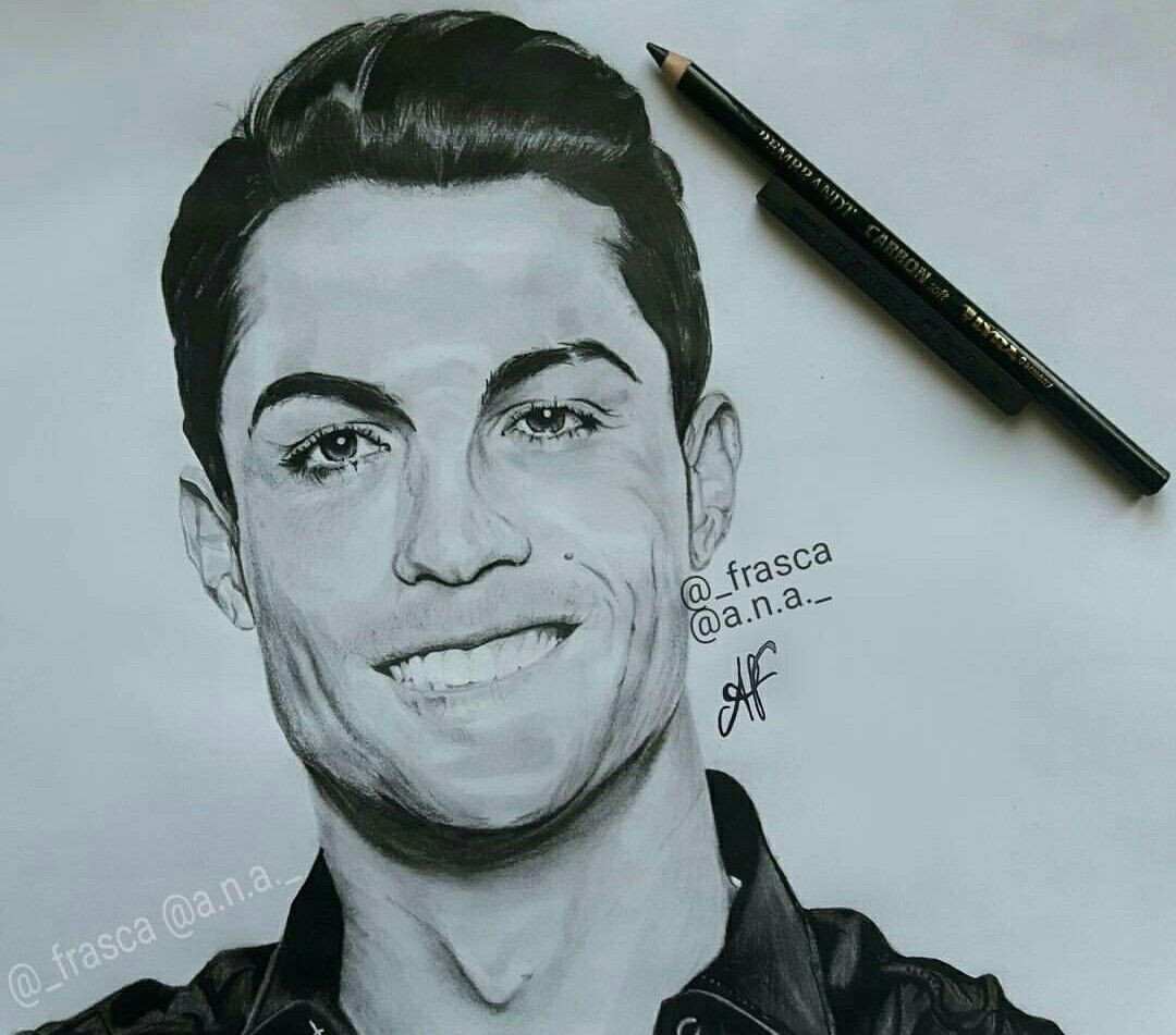 Drawing Ronaldo Easy Nice Drawing Of Cristiano Ronaldo D D D Goodnight Photos From