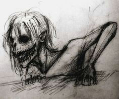 Drawing Scary Things 482 Best Creepy Drawings Images