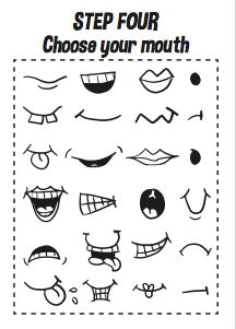 Drawing Simple Cartoon Noses Drawing Helps for Eyes Mouths Faces and More Party Matthew