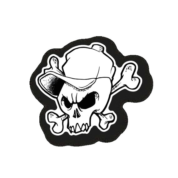 Drawing Skull and Crossbones Skull and Crossbones Badboy Sticker In 2018 Products Pinterest
