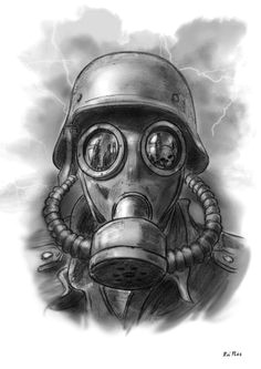 Drawing Skull Gas Mask 129 Best Gas Masks Images Gas Masks soldiers World War One