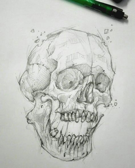 Drawing Skull Photo Doodlin Skulls On Day Off Dirkartnyc Drawing Skull Tattoo