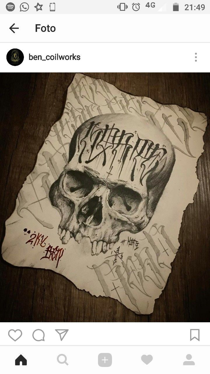 Drawing Skull with Hat Pin by Big Daddy On Dope Shit Drawing Sketches Skull Drawings