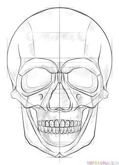 Drawing Skulls for Beginners 61 Best Cool Skull Drawings Images Skull Tattoos Skulls Skull