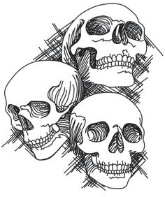 Drawing Skulls Pdf 1495 Best Skulls Skeltons Images Skulls Skull Art Block Prints