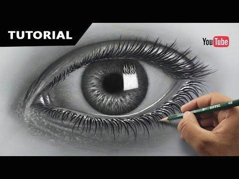 Drawing Slim Eyebrow Draw Hyperrealistic Eye Easiest Method Narrated Step by Step