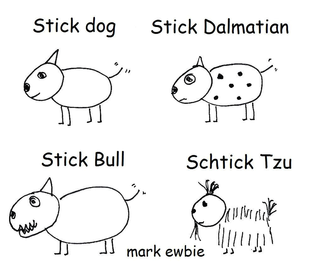 Drawing Stick Dogs How to Draw A Stick Animal Baby Stick Figures Animals Cartoon Kids