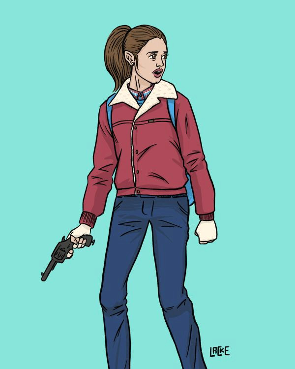 Drawing Stranger Things 2 Nancy Wheeler From Stranger Things by Nick Lacke Stranger Things