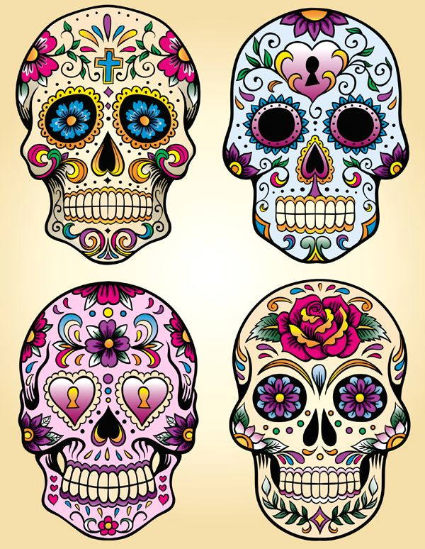 Drawing Sugar Skulls Tutorial Pin by Daisie Carroll On Tattoos Day Of the Dead Skull Day Of the