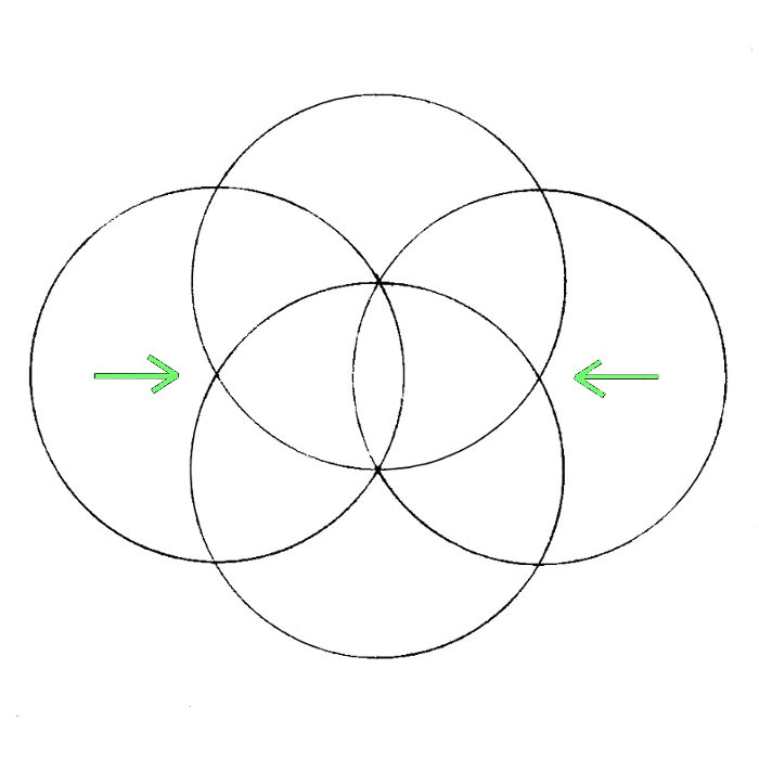 Drawing the Flower Of Life Step by Step Flower Of Life How to Draw It the Chemical Marriage