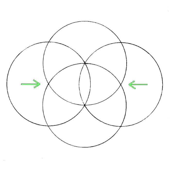 Drawing the Flower Of Life Step by Step Flower Of Life How to Draw It the Chemical Marriage