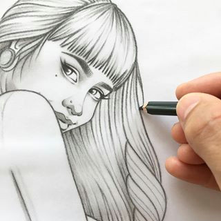 Drawing the Girl You Like I M Almost Always Drawing Don T forget if You Want Me to Draw