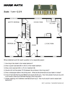 Drawing Things to Scale 25 Best Scale Drawings Images Teaching Math High School Maths