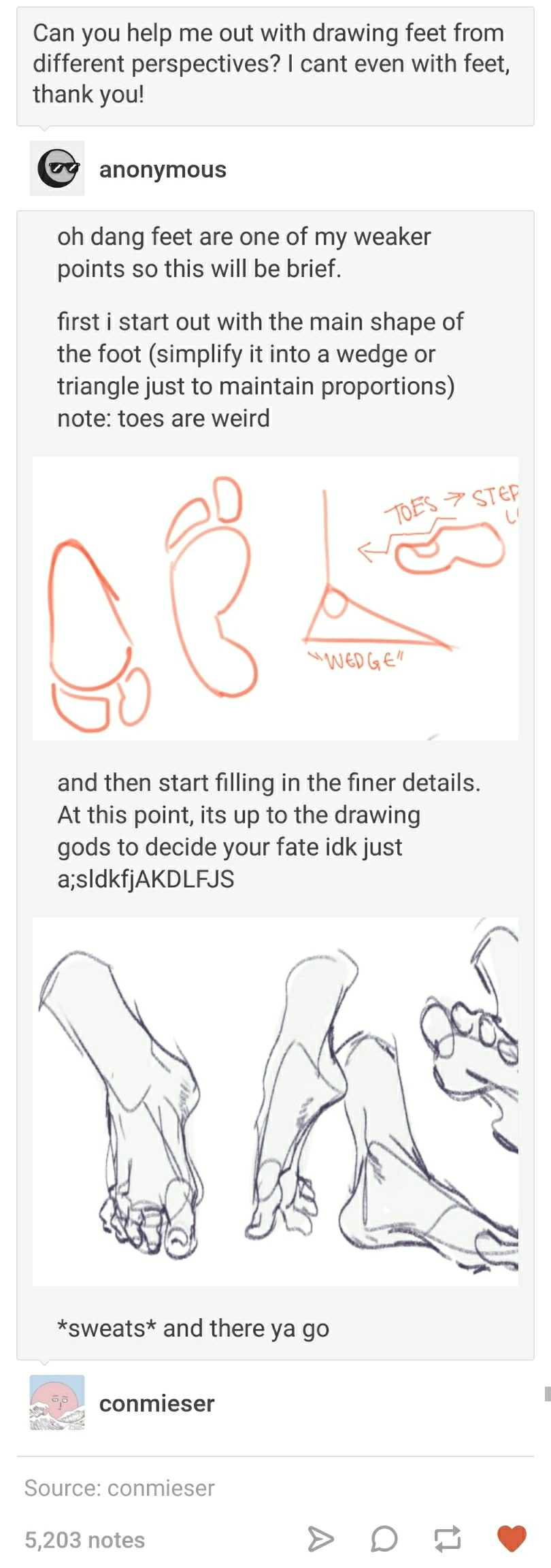 Drawing Things with Numbers Feet Reference Models and Flesh Pinterest Drawings Art