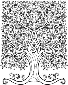 Drawing Tree Motifs Flowers Creepers 72 Best Drawing Trees Images Drawing Trees Doodle Drawings Doodles