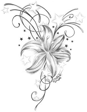 Drawing Tribal Flowers Tribal Tattoo Designs Tattoos Tattoos Flower Tattoos Tattoo