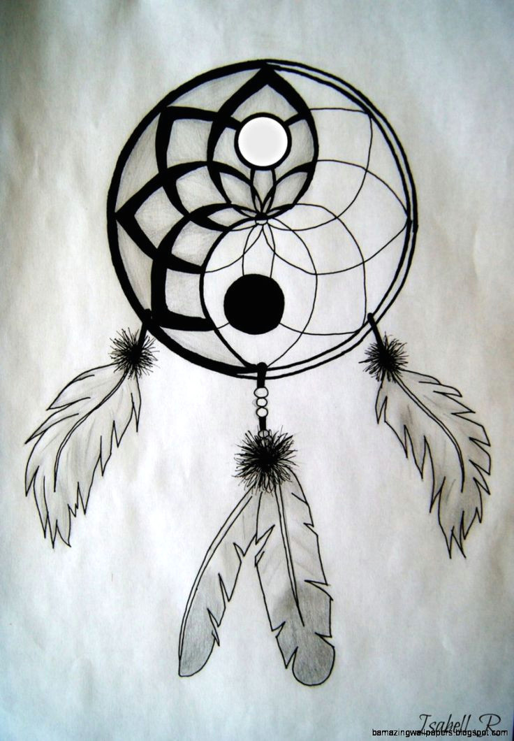 Drawing Tumblr Dream Catcher Paola Quijada Ghandi2712 On Pinterest