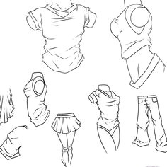 Drawing Tutorials 101 Anime 101 Best Clothing References Images Manga Drawing Drawing