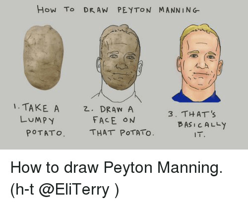 Drawing Vegetables Meme How to Dran Peyton Mann Ing 1 Take A Z Draw A 3 that S Lumpy Face On