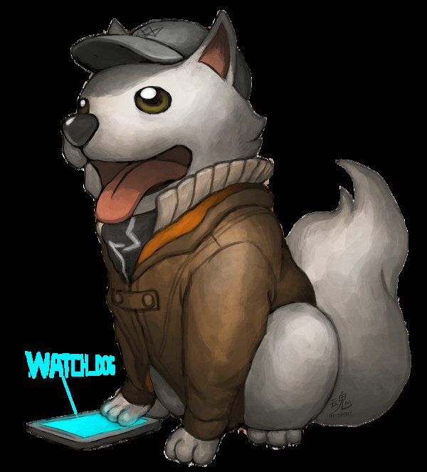 Drawing Watch Dogs the Dog that Hacks Drawn by Ry Spirit Art Art and More Art Dogs