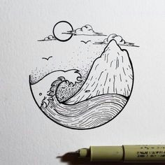 Drawing Waves Easy 281 Best Easy Things to Draw Homesthetics Images In 2019 Ideas